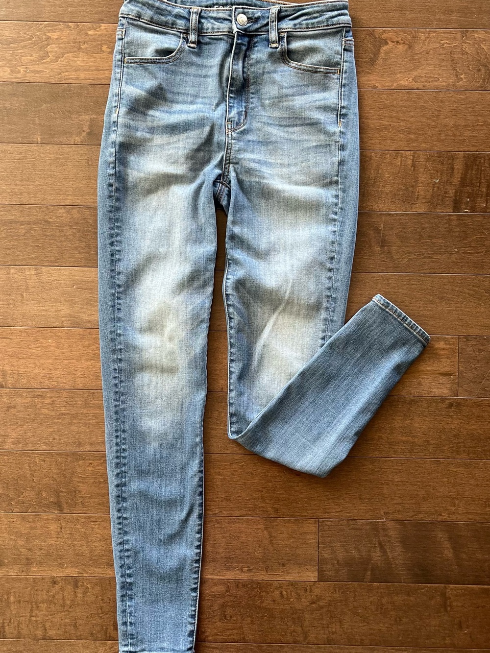 American Eagle Outfitters Light Blue Skinny Jeans